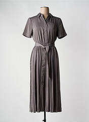 Robe longue gris YAYA pour femme seconde vue