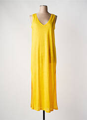 Robe longue jaune NOTSHY pour femme seconde vue