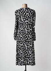 Robe longue noir ICHI pour femme seconde vue