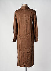 Robe mi-longue marron YAYA pour femme seconde vue