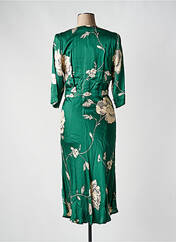 Robe mi-longue vert LA PETITE FRANCAISE pour femme seconde vue
