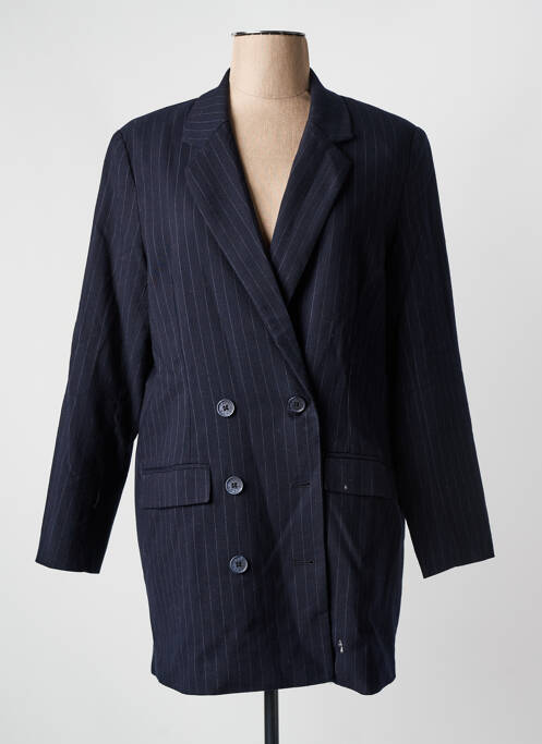Blazer poches bleu YAYA femme