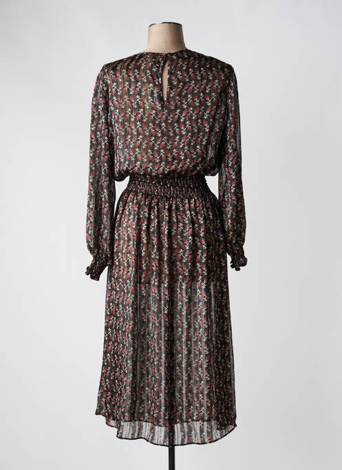 Robe longue noir TOUPY femme