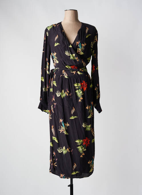 Robe longue noir YAYA pour femme