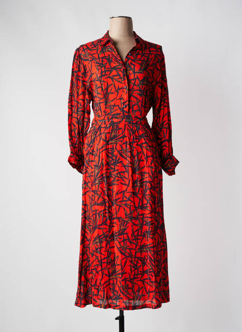 Robe longue orange LA PETITE FRANCAISE pour femme