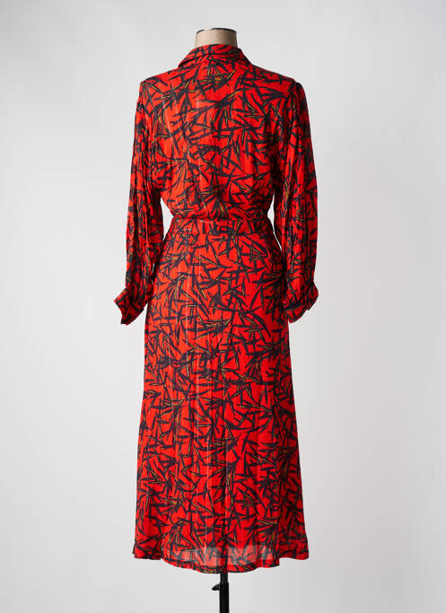 Robe longue orange LA PETITE FRANCAISE pour femme