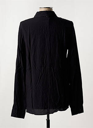 Chemisier coupe cintrée manches longues noir LUI JO femme
