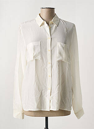 Chemisier coupe fluide manches longues beige LUI JO femme