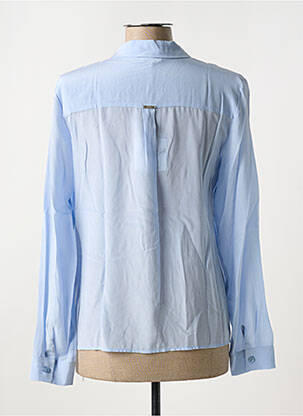 Chemisier coupe fluide manches longues bleu LUI JO femme