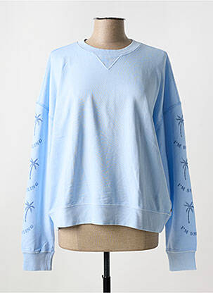 Pull stretch manches longues bleu SCOTCH & SODA femme