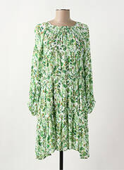 Robe courte vert INDI & COLD pour femme seconde vue