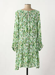 Robe courte vert INDI & COLD pour femme seconde vue