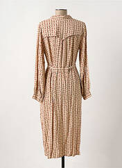 Robe mi-longue beige INDI & COLD pour femme seconde vue