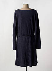 Robe mi-longue bleu MAJESTIC FILATURES pour femme seconde vue