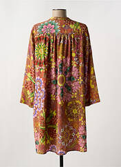 Robe mi-longue marron MOMONI pour femme seconde vue