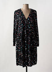 Robe mi-longue noir ICHI pour femme seconde vue