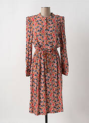 Robe mi-longue rouge LA PETITE ETOILE pour femme seconde vue