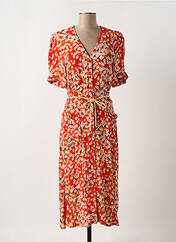 Robe mi-longue rouge LA PETITE FRANCAISE pour femme seconde vue