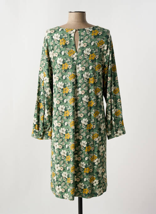 Robe courte manches longues manches longues vert INDI & COLD femme