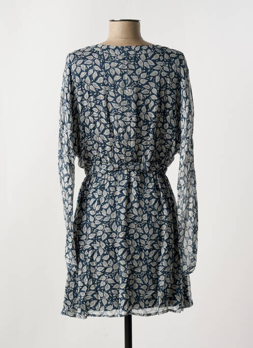 Robe courte manches longues manches longues vert AMERICAN VINTAGE femme