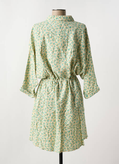 Robe mi-longue bleu AMERICAN VINTAGE femme