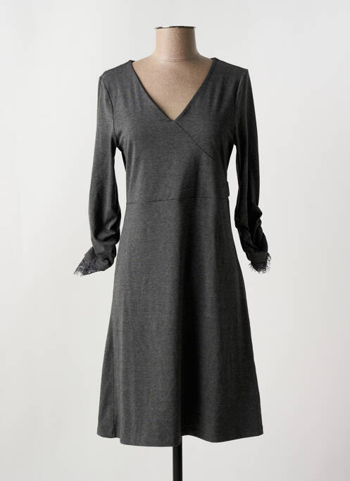 Robe mi-longue gris CREAM pour femme