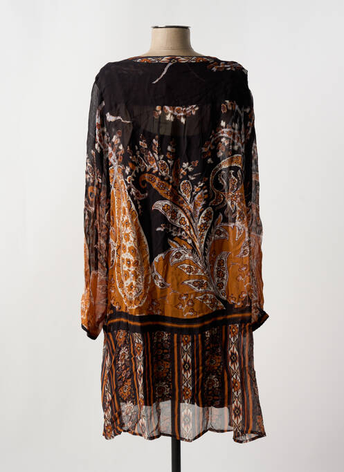 Robe mi-longue noir CREAM femme