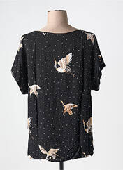 Blouse noir YAYA pour femme seconde vue