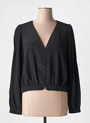 Chemisier noir IDANO pour femme