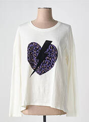 T-shirt / Top maternité beige FIVE pour femme seconde vue