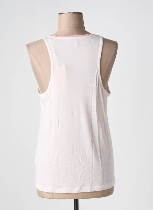 Débardeur stretch sans manche rose SCOTCH & SODA femme