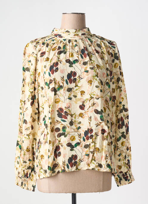 Blouse beige INDI & COLD pour femme