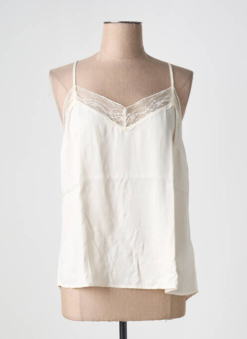 Top beige YAYA pour femme