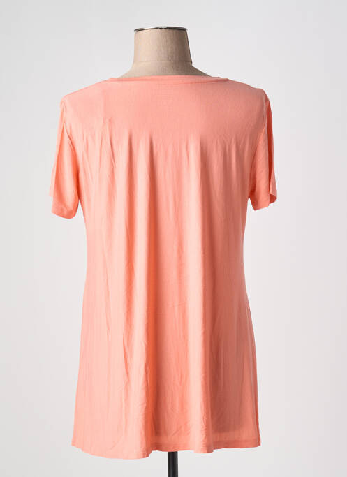 T-shirt orange MAJESTIC FILATURES pour femme