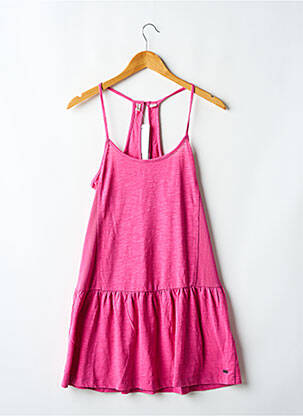Robe mi-longue sans manche sans manche rose ROXY femme
