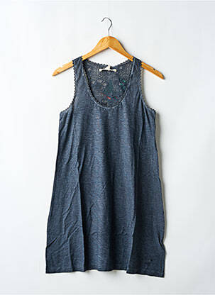 Robe courte sans manche sans manche bleu ROXY femme