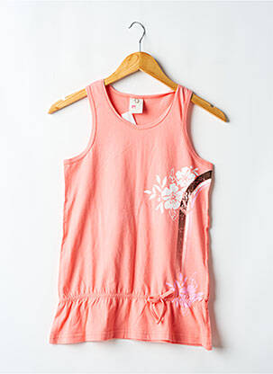 Top sans manche sans manche orange ROXY GIRL fille