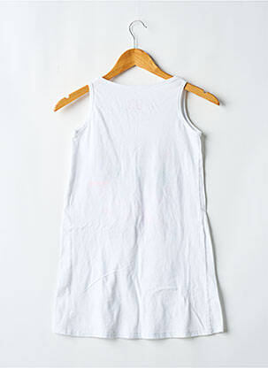 Débardeur coupe droite sans manche blanc ROXY fille