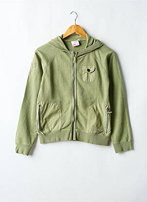 Veste casual coupe droite vert ROXY fille