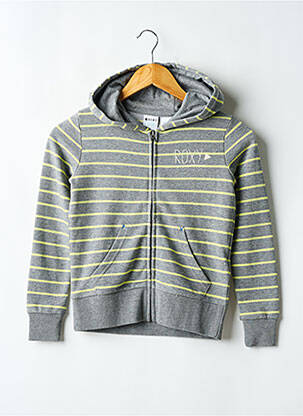 Veste casual coupe droite gris ROXY GIRL fille