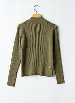 Veste casual col rond vert ROXY GIRL fille
