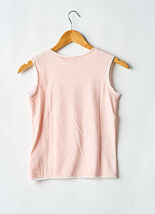 Débardeur col rond sans manche rose ROXY femme
