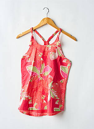 Top sans manche sans manche rouge ROXY fille