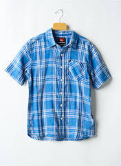 Chemise manches courtes bleu QUIKSILVER pour garçon seconde vue