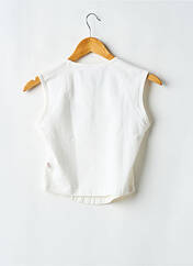 Top blanc QUIKSILVER pour fille seconde vue