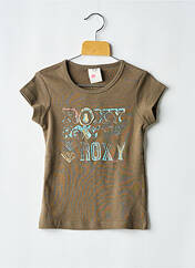 T-shirt vert ROXY GIRL pour fille seconde vue