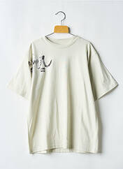 T-shirt beige QUIKSILVER pour garçon seconde vue