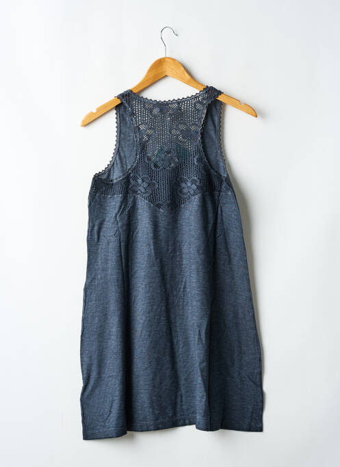 Robe courte sans manche sans manche bleu ROXY femme