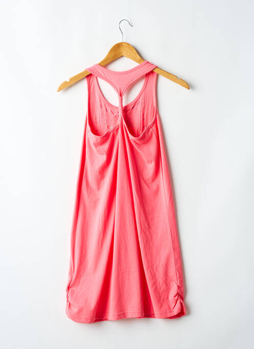Robe courte coupe droite sans manche rose ROXY GIRL fille