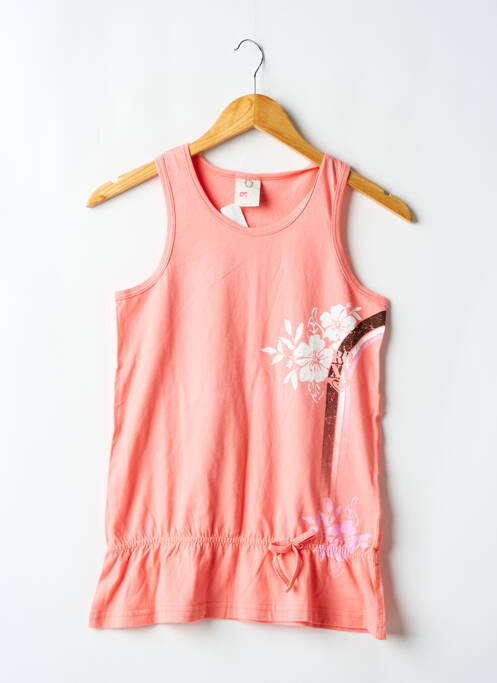 Top sans manche sans manche orange ROXY GIRL fille
